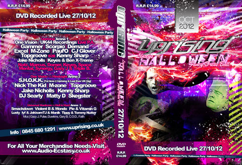Uprising DVD 27-10-2012 HALLOWEEN ALL-NIGHTER AT  o2 ACADEMY