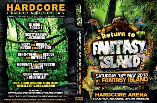 Fantasy Island   18.05.13 - Fantasy Island 13 - RAVERS REUNITED (CD 6 pack)