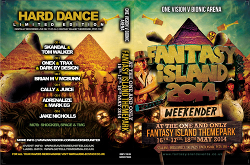 Fantasy Island   17.05.14 - Fantasy Island 14 - ONE VISION V BIONIC (CD 6 pack)