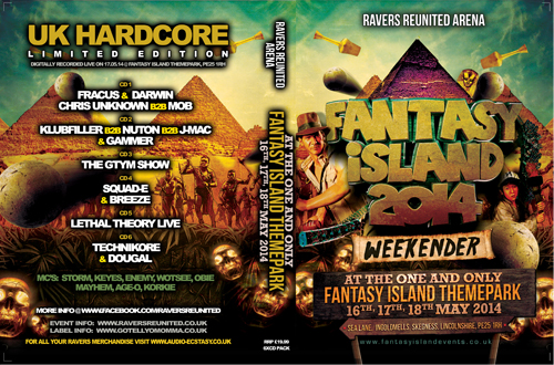 Ravers 39   17.05.14 - Fantasy Island 14 - RAVERS REUNITED (CD 6 pack)