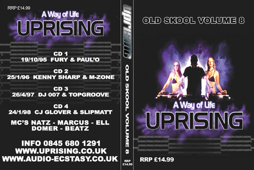 Uprising Oldskool Volume 8 (SQ5)