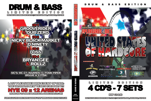 Pleasuredome   10.10.2009 - United States of Hardcore DRUM & BASS  - CD4