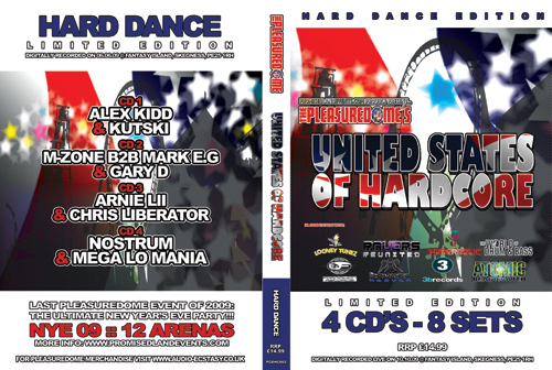 Pleasuredome   10.10.2009 - United States of Hardcore HARD DANCE  - CD4