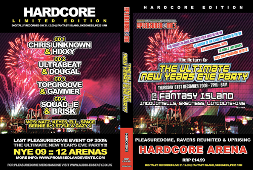 Pleasuredome   31.12.2009 - New Years Eve HARDCORE  - CD4