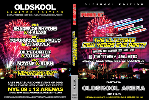 Pleasuredome   31.12.2009 - New Years Eve OLDSKOOL  - CD4