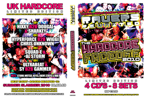 Ravers   27.03.10 - The Hardcore Face Off 2010 - Hardcore CD4 Pack