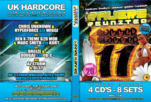 Ravers 20   09.07.11 - The Summer Slammer 2011 - Hardcore CD4 Pack