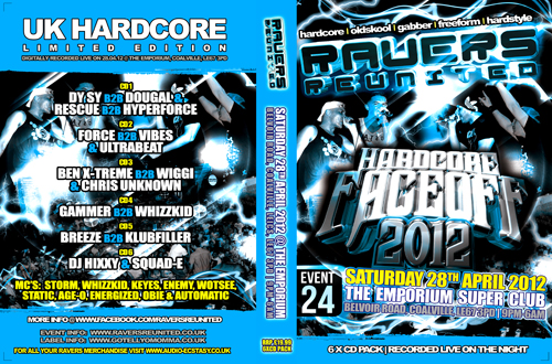 Ravers 24   28.04.12 - The Hardcore Face Off 2012 - Hardcore CD6 Pack