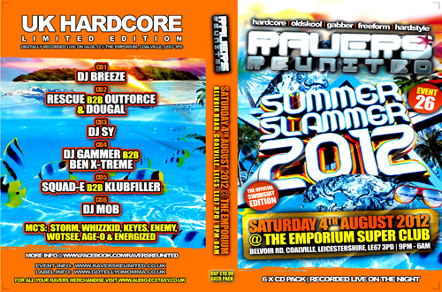 Ravers 26   04.08.12 - The Summer Slammer 2012 - Hardcore CD6 Pack