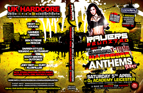 Ravers 38   05.04.14 - Clubland X-treme Hardcore Anthems Party CD6 Pack