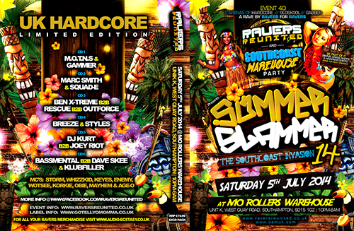 Ravers 40   05.07.14 - The Summer Slammer 2014 - Hardcore CD6 Pack