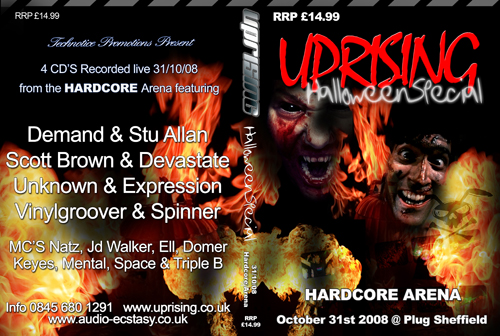 Uprising 31-10-2008 (SQ5) Hardcore CD4