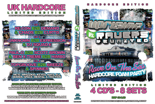 Ravers   07.08.09 - Hardcore Foam Party - Hardcore CD4 Pack