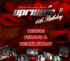 Uprising  13.02.09 - FERGUS / KENNY SHARP  - (SQ5)