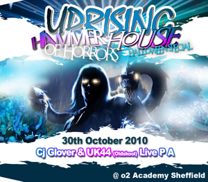 Uprising  30.10.10 - CJ GLOVER / UK 44 (OLDSKOOL) PA - (SQ5)