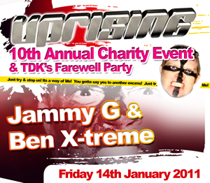 Uprising  14.01.11 - JAMMY G / BEN X-TREME - (SQ5)