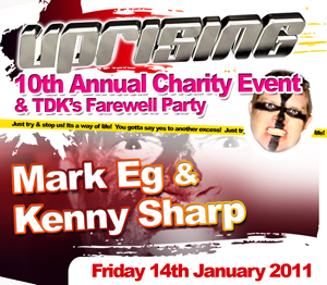 Uprising  14.01.11 - KENNY SHARP / MARK E.G. - (SQ5)