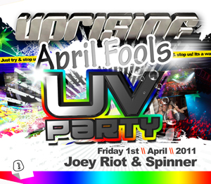 Uprising  01.04.11 - JOEY RIOT / SPINNER - (SQ5)