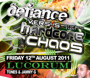 Hardcore Chaos  12.08.11 - TONES / JAMMY G - (SQ5)