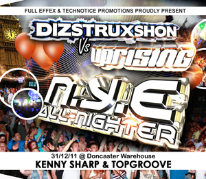 Uprising  31.12.11 - KENNY SHARP / TOPGROOVE - (SQ5)