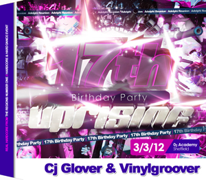 Uprising  03.03.12 - CJ GLOVER / VINYLGROOVER  - (SQ5)