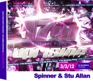 Uprising  03.03.12 - SPINNER / STU ALLAN  - (SQ5)