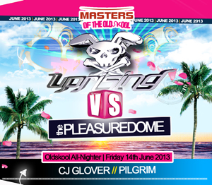 Uprising  14.06.13 - CJ GLOVER / PILGRIM  - (SQ5)