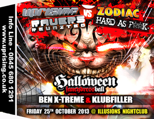 Uprising  25.10.13 - BEN X-TREME / KLUBFILLER - (SQ5)