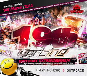 Uprising  14.03.14 - LADY PONCHO / OUTFORCE - (SQ5)