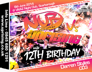 Uprising  06.06.14 - DARREN STYLES / DARREN STYLE - (SQ5)