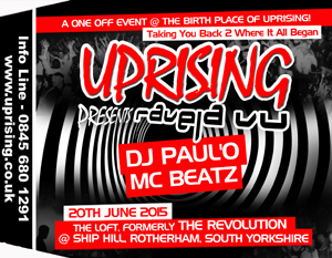 Uprising  20.06.15 - PAUL'O / PAUL'O - (SQ5)