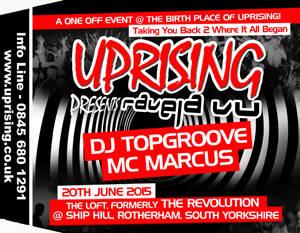 Uprising  20.06.15 - TOPGROOVE / TOPGROOVE - (SQ5)